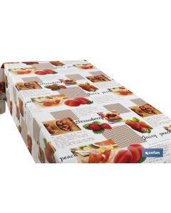 ROLLO DE HULE DISEÑO FRUTAS 1,40 x 25 m COFAN