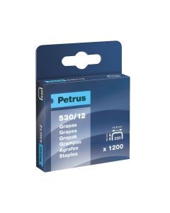 Caja 1200 grapas mod. 530/12mm 77516 petrus