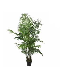 Planta artificial palmera areca con maceta ø80x160cm