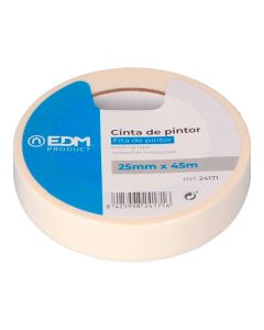 Cinta de pintor 45m x 25mm edm "kreep"