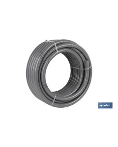 ROLLO DE TUBERÍA HIDRO GRIS CERTIFICADA Ø20 MM 25 M COFAN