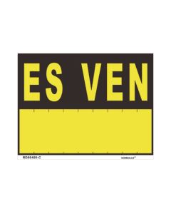 Rotulo "es ven" (pvc 0.4mm) 35x45cm normaluz