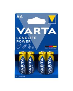 Pila varta alkalina longlife power lr06 aa (blister 4 unid.)