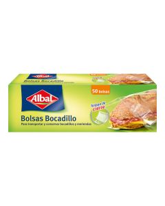 Bolsas bocadillo albal 50ud