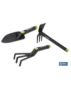 KIT DE HERRAMIENTAS PARA JARDINERÍA NYLON 3 PCS COFAN