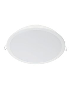 Downlight de empotrar de led 23,5w 2550lm 6500k luz fria mod. meson ø21,5x10,5cm philips