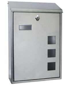 BUZON 11186 LISBOA-6 INOX MATE VERTICAL