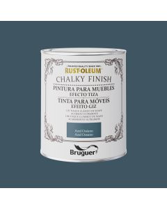 Rust-oleum chalky finish muebles azul oceano 0,750l 5733886 bruguer