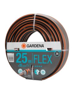 Manguera de riego flex ø15mm (5/8") rollo 25m. gardena