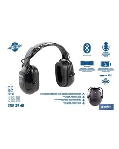 CASCOS ANTIRRUIDO SNR 29 dB CON BLUETOOTH COFAN