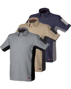 POLO STRETCH AZUL/GRIS 8170 T-L