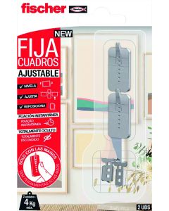 FIJA CUADROS AJUSTABLE 559043 BLISTER 2U