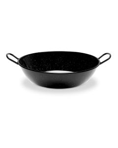 Sartén honda esmaltada con asas para inducción-vitroceramica ø28cm. vaello