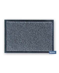 FELPUDO INTERIOR POLIPROPILENO 40X60CM GRIS COFAN