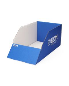 Caja expositora material electrico 200x370x158mm edm