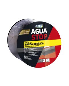 Aguastop banda imp. butilo gris 10cm x 10m 901005 ceys