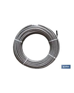 ROLLO CABLE GALVANIZADO 250 MTS. 6MM. COFAN