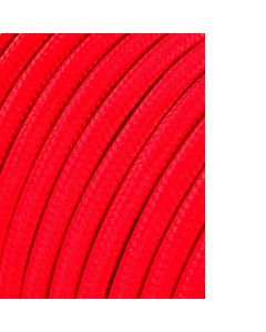 Cable cordón tubular 2x0,75mm rojo 25m