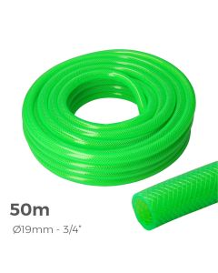 Manguera de jardin anti-torsion ø interior 19mm ø exterior 25mm (3/4") - rollo 50m