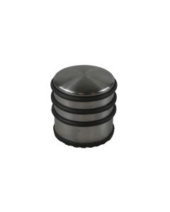 Tope para puerta metalico ø7cm acero inox