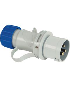 CLAVIJA CETAC 1100050 2P+T 220V/16A AZUL