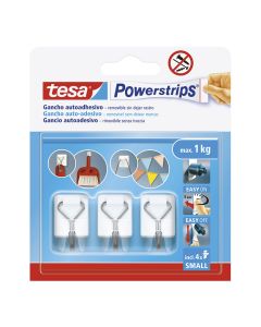 Gancho autoadhesivo powerstrips s, blanco