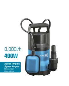 Bomba sumergible aguas limpias 400w