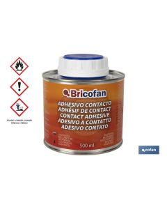 BOTE ADHESIVO CONTACTO BRICOFAN CPINCEL (500ML) COFAN