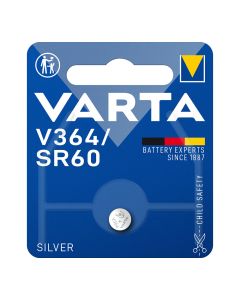 Micro pila de boton varta sr60 - v364 1,55v (blister 1 unid.) ø6,8x2,15mm