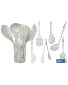 SET DE 7 UTENSILIOS DE COCINA GAMA BACH COFAN