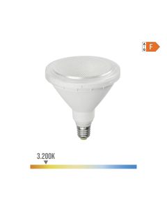 Bombilla par38 led e27 15w 1510lm 3000k luz calida ip64 ø12x13,8cm edm