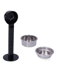 Set cuchara/prensador + filtro 1 taza + filtro 2 tazas para cafetera 07707 edm