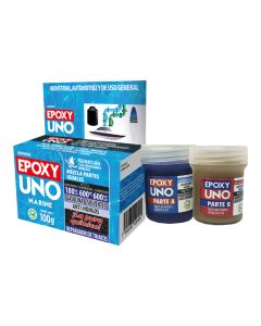 Adhesivo epoxy general marine 100gr unom98 fusion epoxy black label