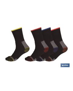 SET 4 PARES CALCETINES REFORZADOS CPOLIAMIDA T-4648 COFAN