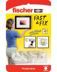 COLGADOR CUADROS 534844 FAST&FIX 3PUN BL