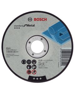 DISCO ABRASIVO 115X2,5X22,23MM C.METAL