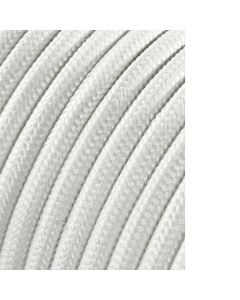 Cable cordón tubular 2x0,75mm blanco 25m