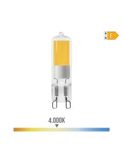 Bombilla g9 led 5w 575lm 4000k luz día cristal edm