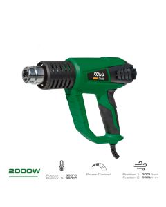 Decapador electrico 2000w 26,5x20,6cm koma tools