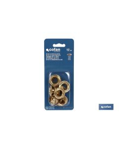 KIT DE 12 SETS DE OJETES 12 MM COFAN