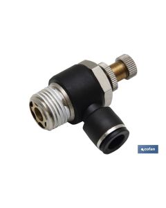 REGULADOR CÓNICO UNIDIRECCIONAL PARA CILINDRO T-12 R-38 COFAN