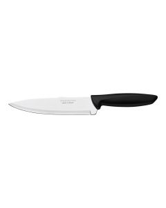 Cuchillo chef 7" plenus negro tramontina