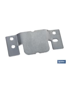 SET 2 UDS CHAPA ANCLAJE ZINCADA 100 X 47 MM VENTA UNITARIA COFAN