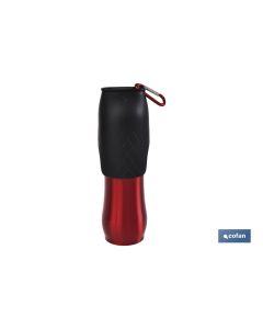 BOTELLA PORTÁTIL MASCOTA ACERO INOXIDABLE 750ML COFAN