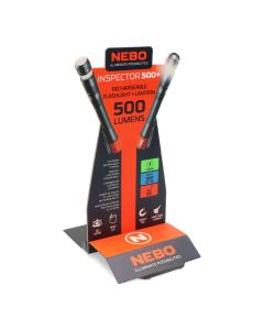 Expositor linterna inspector 500+ nebo