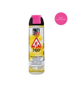 Pintura en spray pintyplus tech 650cc marcador 360° fucsia t184