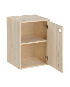 Mueble dinamic 1 puerta modulo vertical pino macizo 37,3x33x53,5cm astigarraga