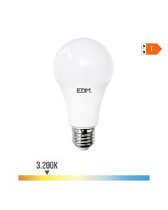 Bombilla standard led e27 24w 2600lm 3000k luz calida ø7x13,6cm edm