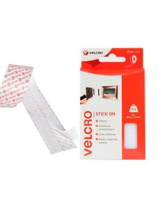 Cinta adhesiva uso general color blanco 20 mm x 1 m