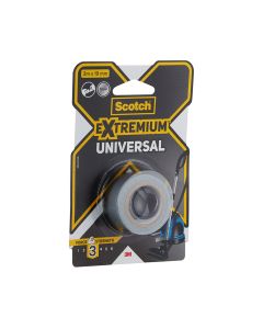 Cinta americana extremium 3, universal, 3 m x 19 mm, gris